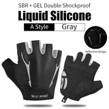 Half Finger Anti Slip Shockproof Cycling Gloves