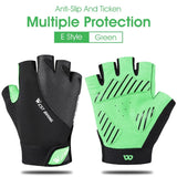 Half Finger Anti Slip Shockproof Cycling Gloves