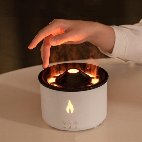 Creative Ultrasonic Essential Oil Humidifier Volcano Aromatherapy Machine Spray