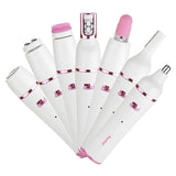 7in1 Women Epilator Electric Facial Hair Remover