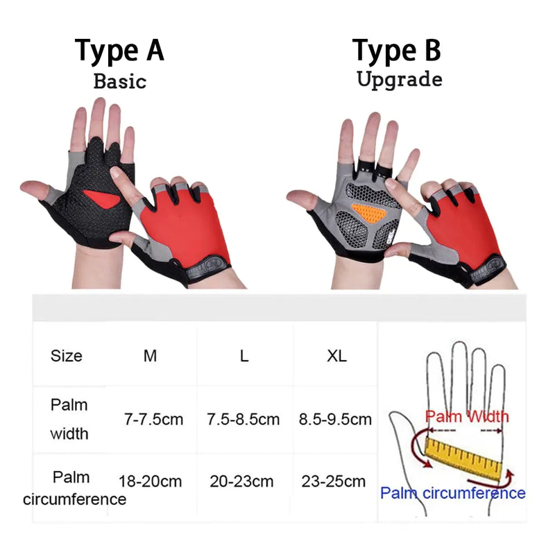 Anti Slip Breathable Finger Gloves